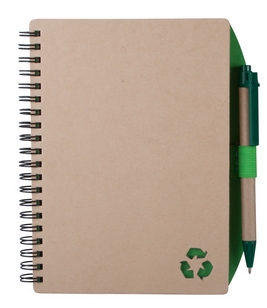 Notes wykonany z materiałów recykling